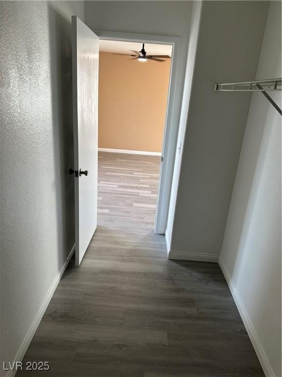 1511 Balsam Mist Ave, Las Vegas, NV 89183 - hall featuring wood finished floors and baseboards
