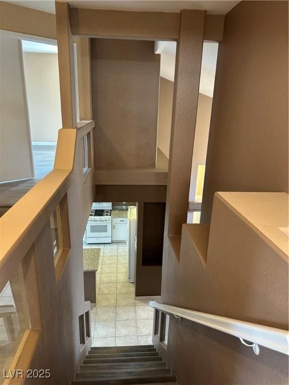 1511 Balsam Mist Ave, Las Vegas, NV 89183 - staircase featuring tile patterned flooring