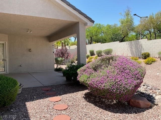 10816 Elm Ridge Ave, Las Vegas, NV 89144 - view of yard featuring a patio