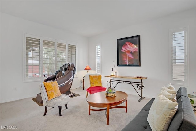 7255 Bold Rock Ave, Las Vegas, NV 89113 - living area featuring carpet flooring and baseboards