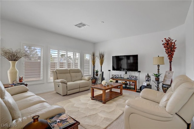 7255 Bold Rock Ave, Las Vegas, NV 89113 - living room with light carpet