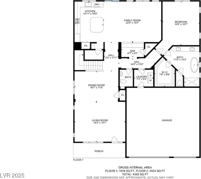 7255 Bold Rock Ave, Las Vegas, NV 89113 - home floor plan