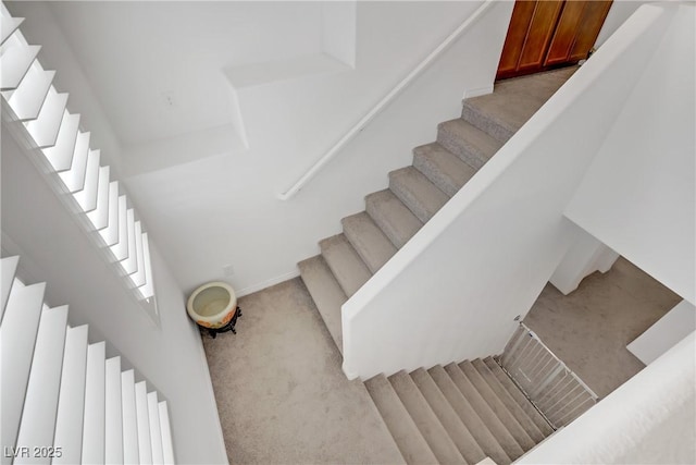 7255 Bold Rock Ave, Las Vegas, NV 89113 - stairway with carpet