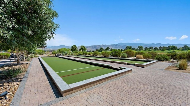 4130 E Brusca Way, Pahrump, NV 89061 - view of home's community featuring a game area and a mountain view