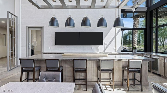 4130 E Brusca Way, Pahrump, NV 89061 - view of patio featuring wine cooler
