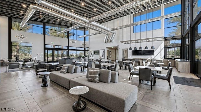 4130 E Brusca Way, Pahrump, NV 89061 - community lobby featuring a towering ceiling