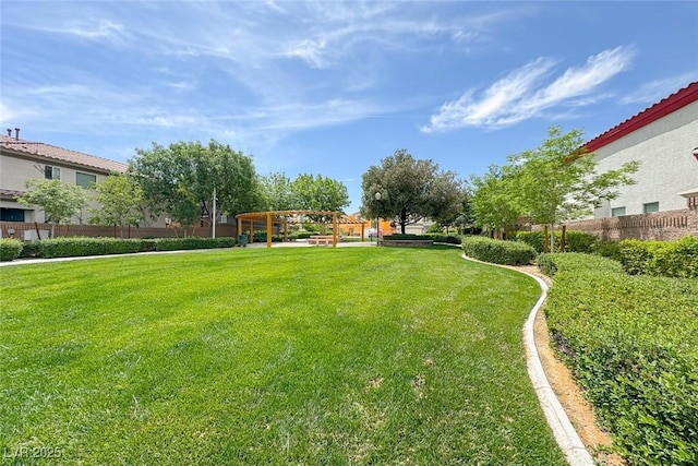 9766 Marcelline Ave, Las Vegas, NV 89148 - view of yard