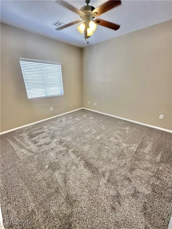 10455 Alpine Edge Ave, Las Vegas, NV 89129 - carpeted spare room with ceiling fan and baseboards
