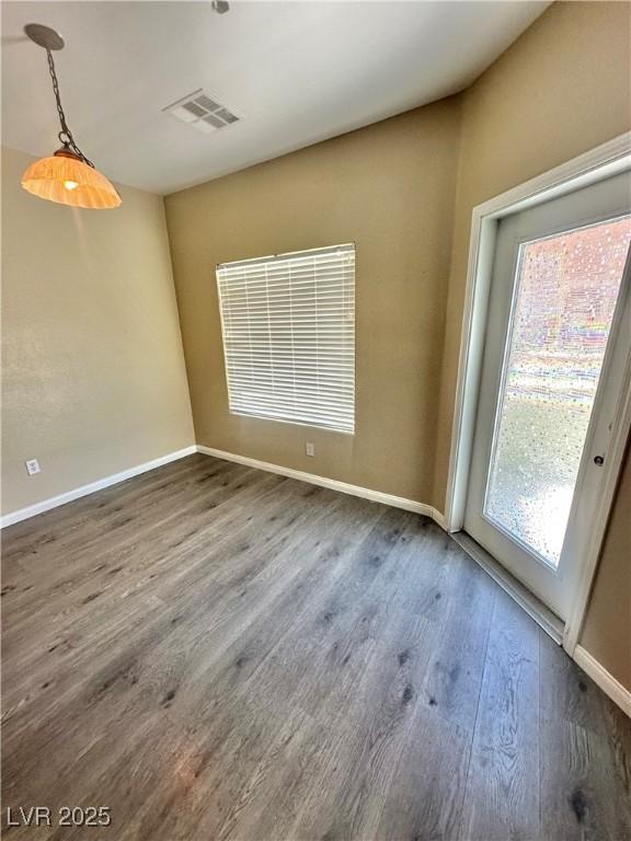 10455 Alpine Edge Ave, Las Vegas, NV 89129 - empty room featuring wood finished floors and baseboards