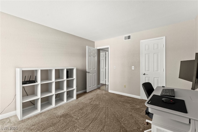 2606 S Durango Dr Unit 245, Las Vegas, NV 89117 - office area with carpet floors and baseboards
