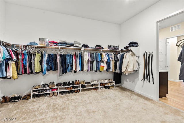 10906 Mila Landing Ave, Las Vegas, NV 89166 - walk in closet featuring carpet