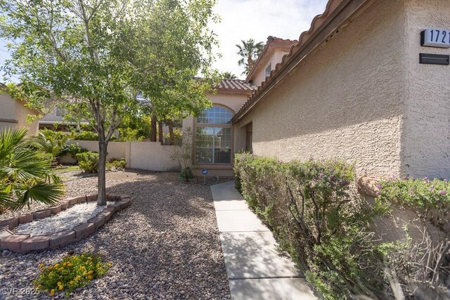 1721 Mill Canyon Dr, Las Vegas, NV 89128 - view of yard