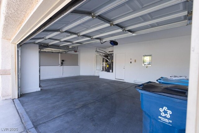1721 Mill Canyon Dr, Las Vegas, NV 89128 - garage with heating unit