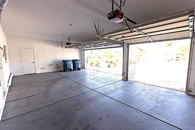 1721 Mill Canyon Dr, Las Vegas, NV 89128 - garage with a garage door opener