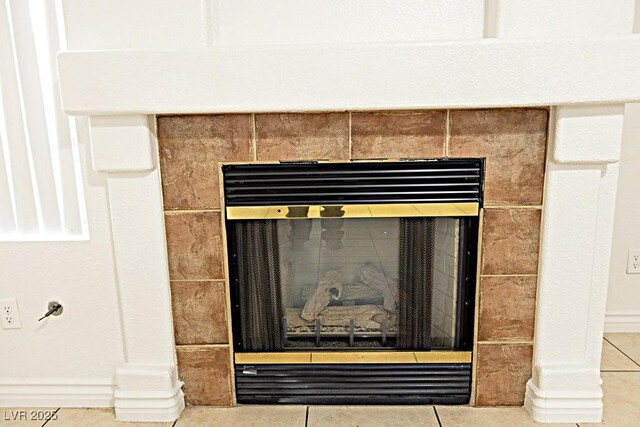 1721 Mill Canyon Dr, Las Vegas, NV 89128 - detailed view of a fireplace
