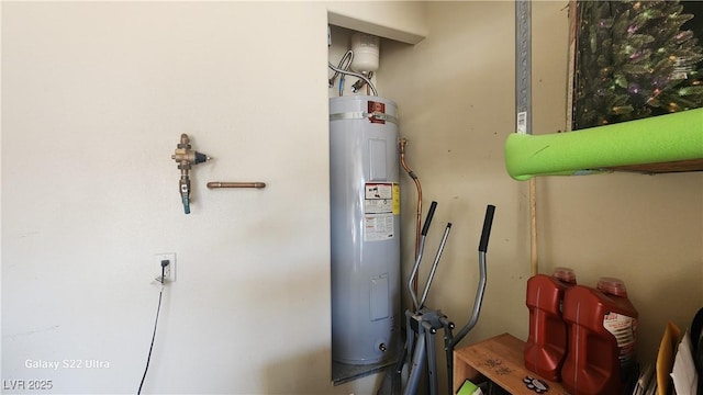 864 Chianti Way, Mesquite, NV 89027 - utility room with water heater