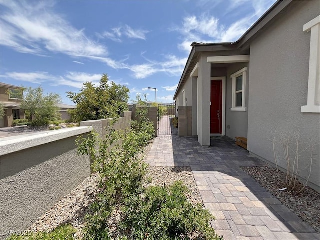 12565 Huckleberry Oak Ave, Las Vegas, NV 89138 - view of yard with a gate