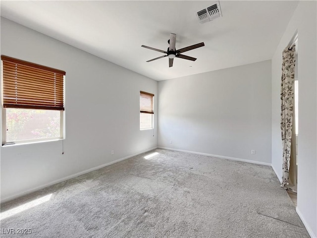 12565 Huckleberry Oak Ave, Las Vegas, NV 89138 - carpeted empty room with a ceiling fan and baseboards