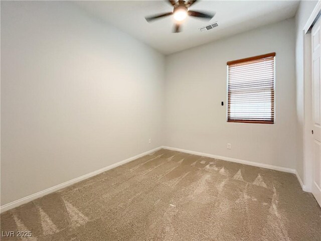 12565 Huckleberry Oak Ave, Las Vegas, NV 89138 - carpeted empty room with a ceiling fan and baseboards