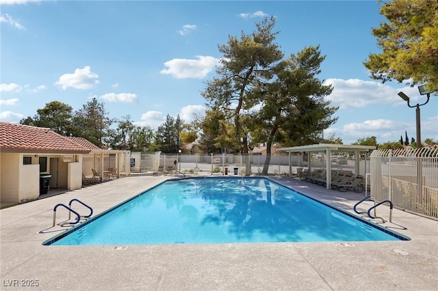 8505 Lansdale Rd, Las Vegas, NV 89123 - community pool with a patio area