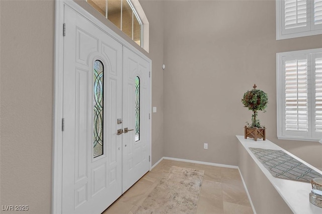 9017 Cotton Rose Way, Las Vegas, NV 89134 - entrance foyer with baseboards