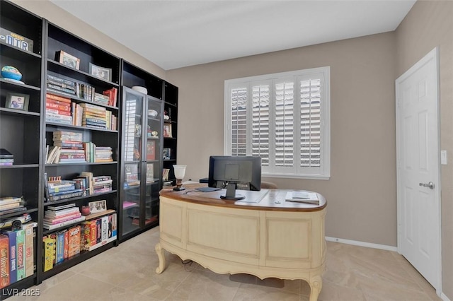 9017 Cotton Rose Way, Las Vegas, NV 89134 - office featuring light tile patterned floors