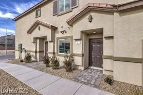 7915 Pandora Sky St Unit 402, North Las Vegas, NV 89084 - property entrance with stucco siding