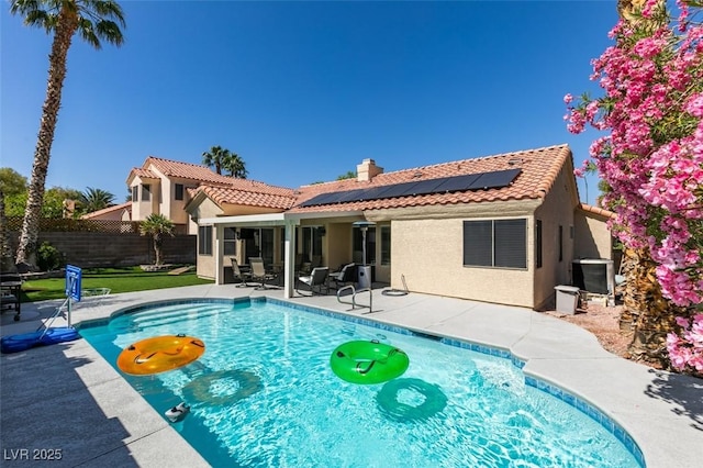8150 Beaverbrook Way, Las Vegas, NV 89123 - view of pool with a patio area