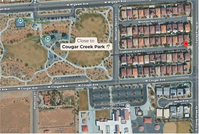 6507 Creekside Cellars Ct, Las Vegas, NV 89139 - aerial map of property and surrounding area