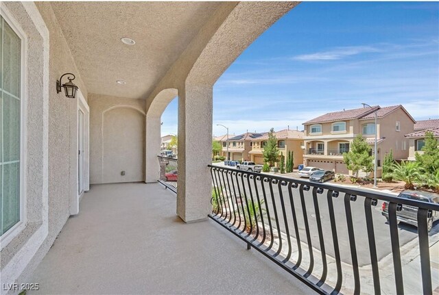 6507 Creekside Cellars Ct, Las Vegas, NV 89139 - balcony with a residential view