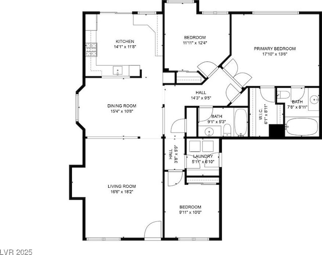 1523 Silver Point Ave, Las Vegas, NV 89123 - view of room layout