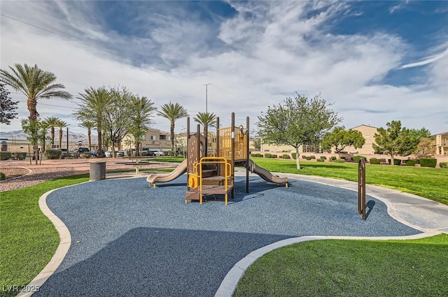 6321 Rolling Rose St Unit 201, North Las Vegas, NV 89081 - community play area with a lawn