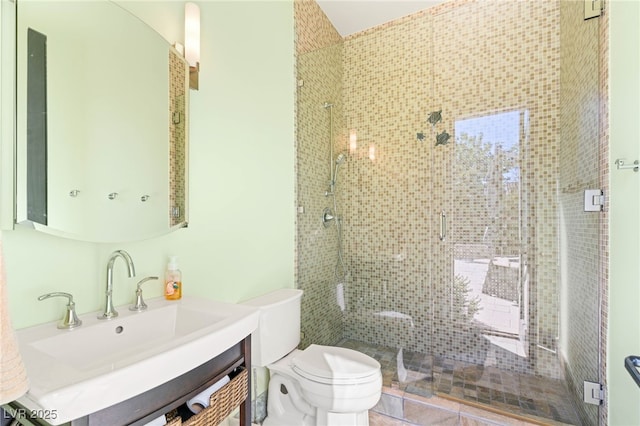 11 Misty Peaks Ct, Las Vegas, NV 89135 - full bath with toilet, a stall shower, and vanity