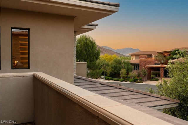 11 Misty Peaks Ct, Las Vegas, NV 89135 - balcony with a mountain view
