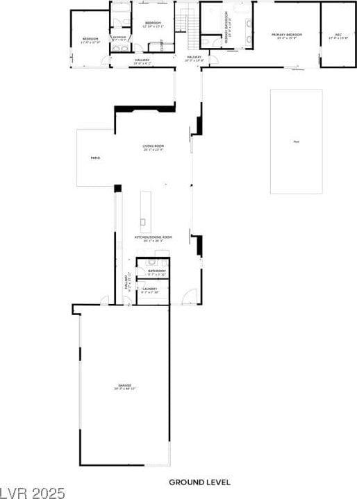 7030 Schirlls St, Las Vegas, NV 89118 - property floor plan
