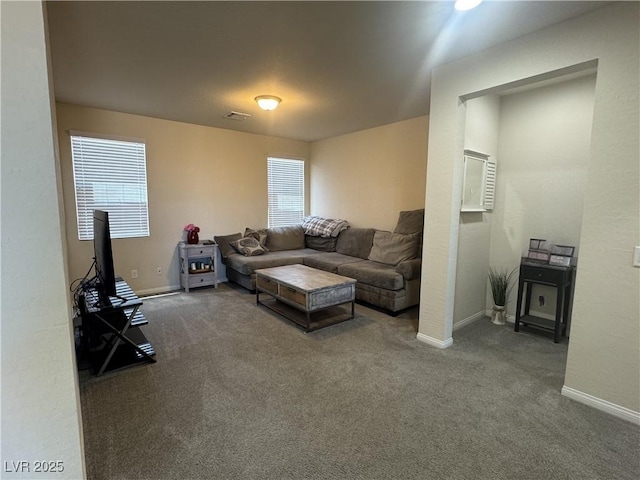933 Kimbark Ave, Las Vegas, NV 89148 - carpeted living area featuring baseboards