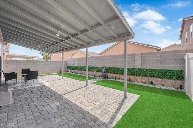 2633 Spider Cactus Ct, Las Vegas, NV 89106 - view of patio