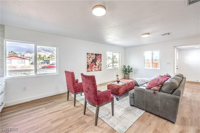 1731 Sherwin Ln, Las Vegas, NV 89156 - living room featuring light wood finished floors and baseboards
