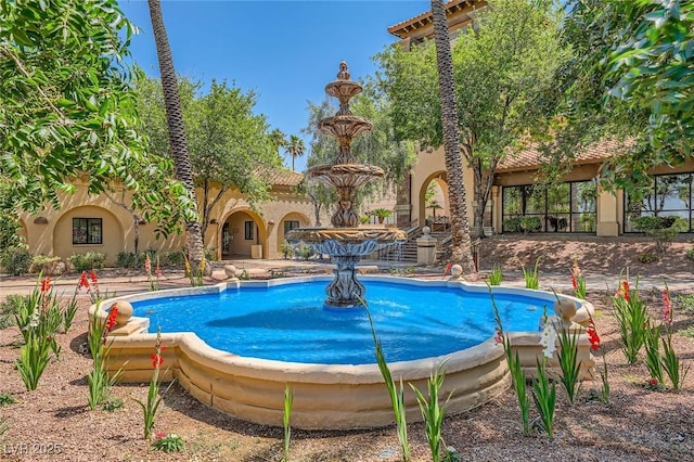 9024 Starmount Dr, Las Vegas, NV 89134 - outdoor pool featuring a gazebo