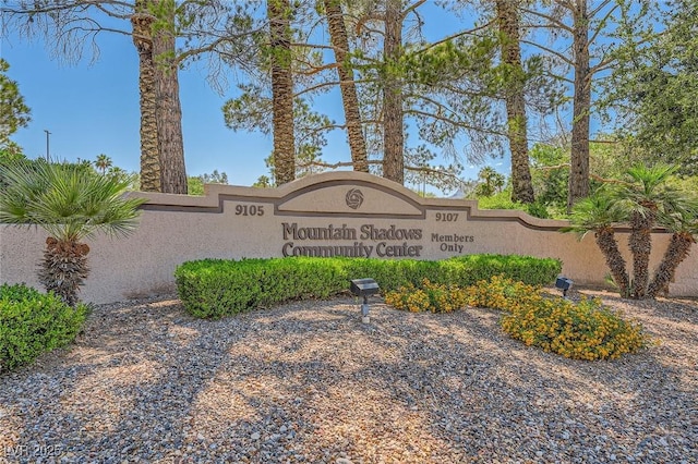 9024 Starmount Dr, Las Vegas, NV 89134 - view of community sign