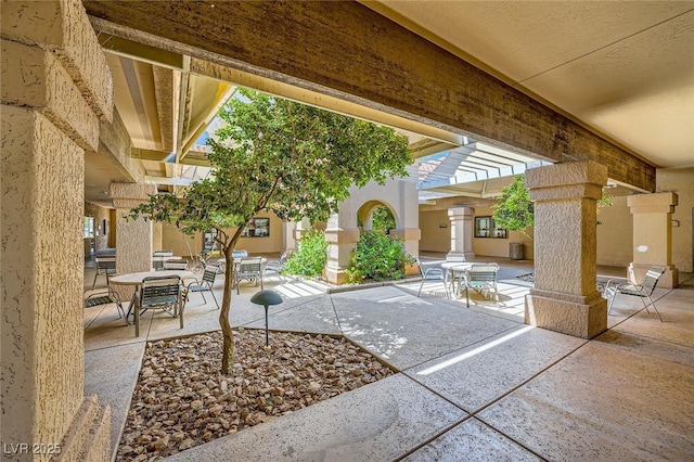 9024 Starmount Dr, Las Vegas, NV 89134 - view of patio featuring outdoor dining space