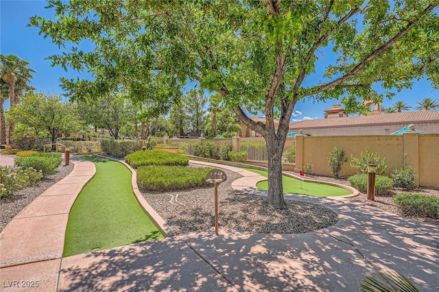 9024 Starmount Dr, Las Vegas, NV 89134 - view of home's community featuring an area to practice putting