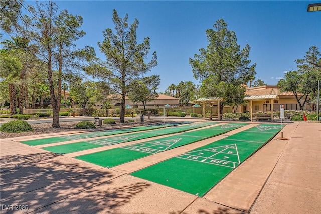 9024 Starmount Dr, Las Vegas, NV 89134 - surrounding community featuring shuffleboard