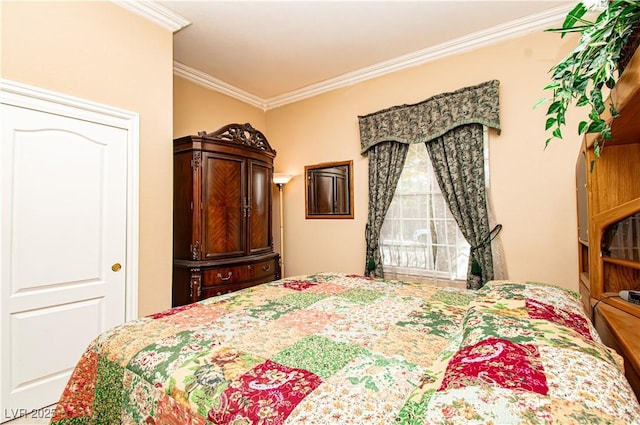 10798 Tapestry Winds St, Las Vegas, NV 89141 - bedroom with crown molding