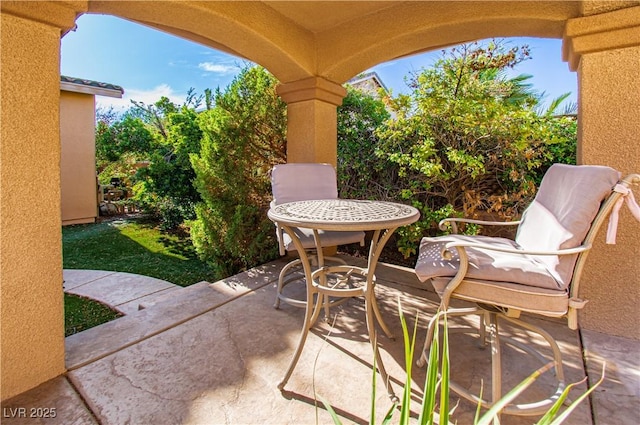 10798 Tapestry Winds St, Las Vegas, NV 89141 - view of patio / terrace