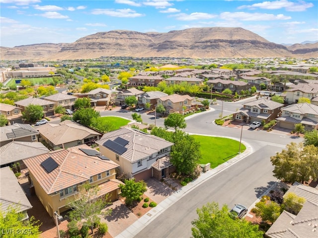 10315 Turia Gardens Rd, Las Vegas, NV 89135 - aerial view of residential area featuring a mountainous background