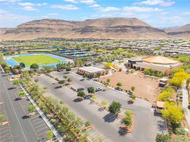 10315 Turia Gardens Rd, Las Vegas, NV 89135 - aerial view of a mountain backdrop