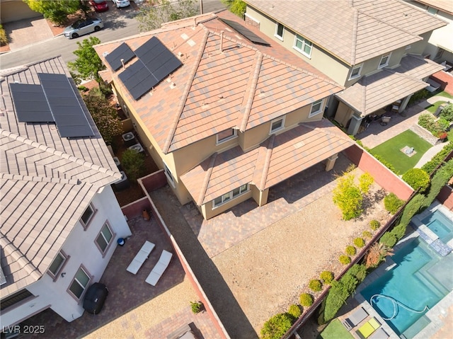 10315 Turia Gardens Rd, Las Vegas, NV 89135 - view from above of property