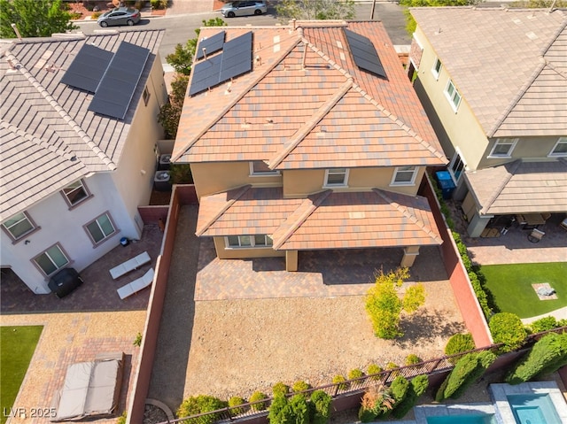 10315 Turia Gardens Rd, Las Vegas, NV 89135 - view from above of property
