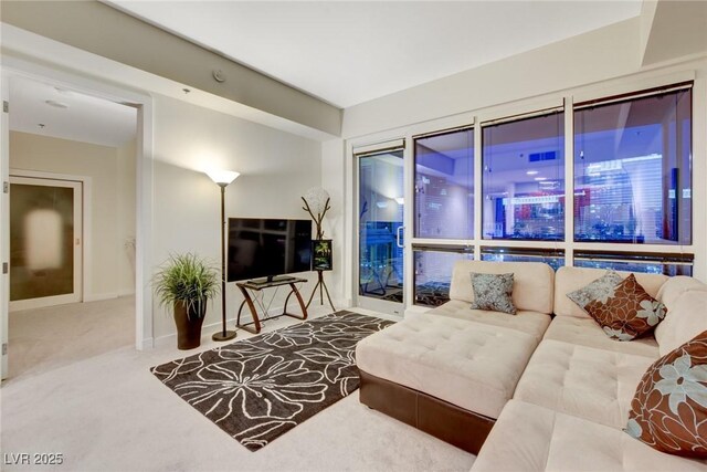 4525 Dean Martin Dr Unit 2901, Las Vegas, NV 89103 - living area featuring carpet floors and baseboards